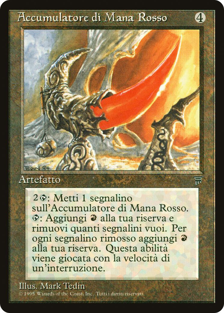 Red Mana Battery - Italian [291] [Legends: Italian] [Non-Foil]