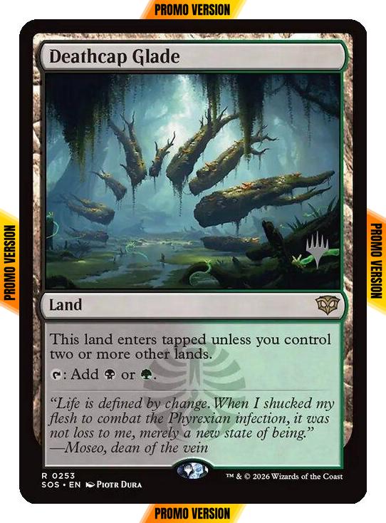Deathcap Glade [253p] [Promo Pack] [Secrets of Strixhaven Promos] [Non-Foil]