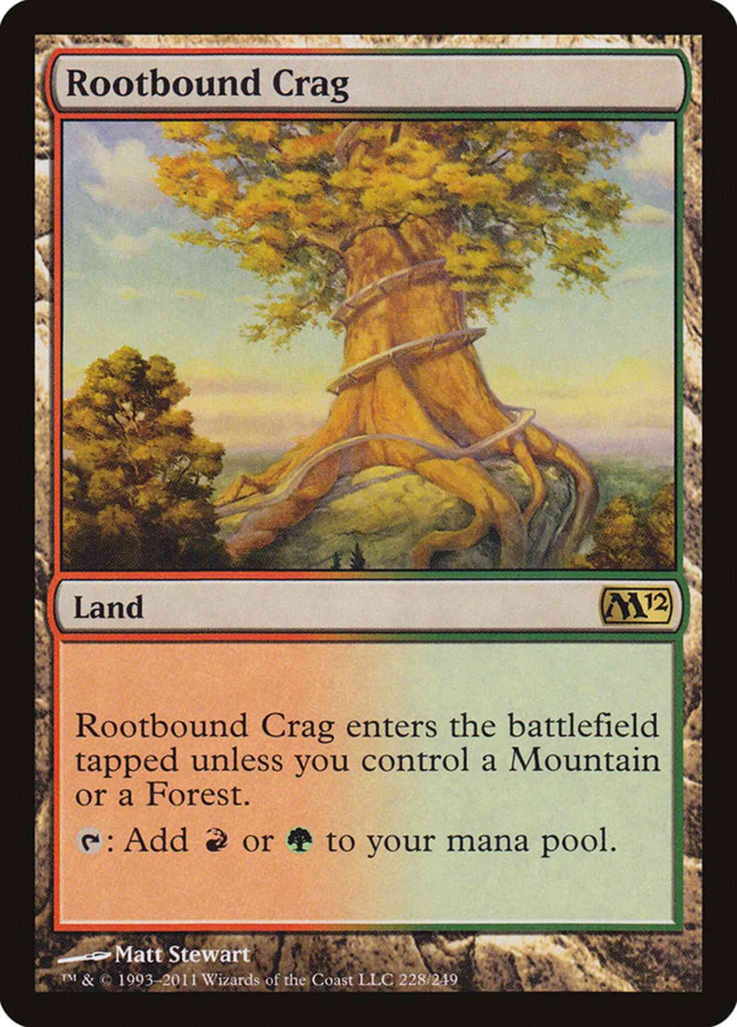 Rootbound Crag [228] [Magic 2012] [Non-Foil]