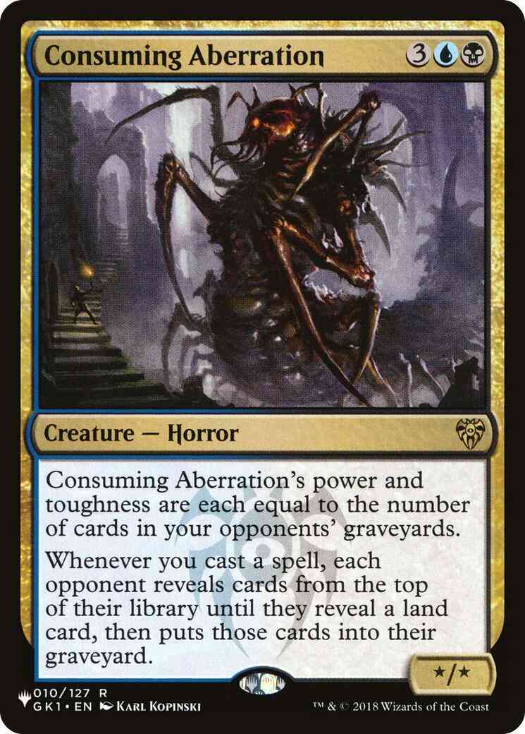 Consuming Aberration [GK1-10] [The List] [Non-Foil]