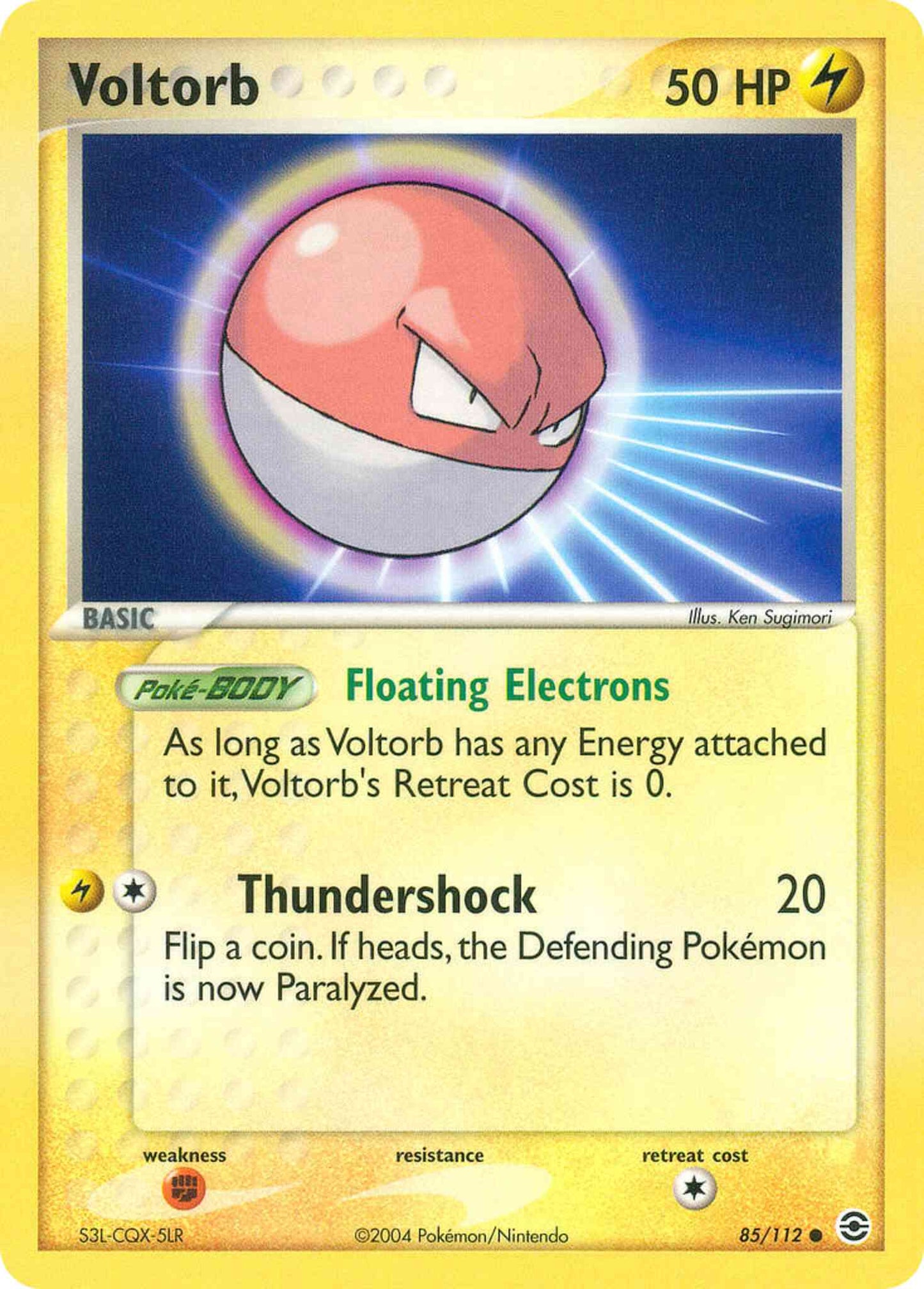 Voltorb - 85/112 - Common [ex6-85] [Non-Holo]