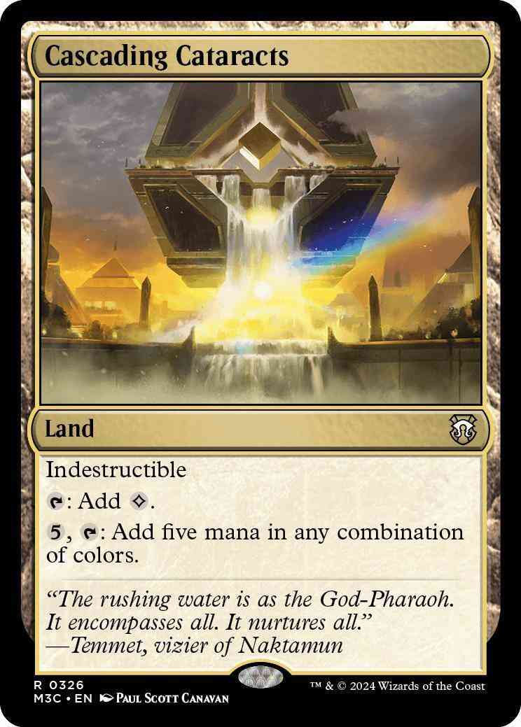 Cascading Cataracts [326] [Modern Horizons 3: Commander] [Non-Foil]