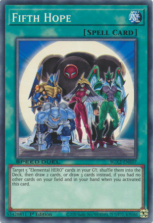 Fifth Hope - SGX2-ENE07 - Common - 1st Edition