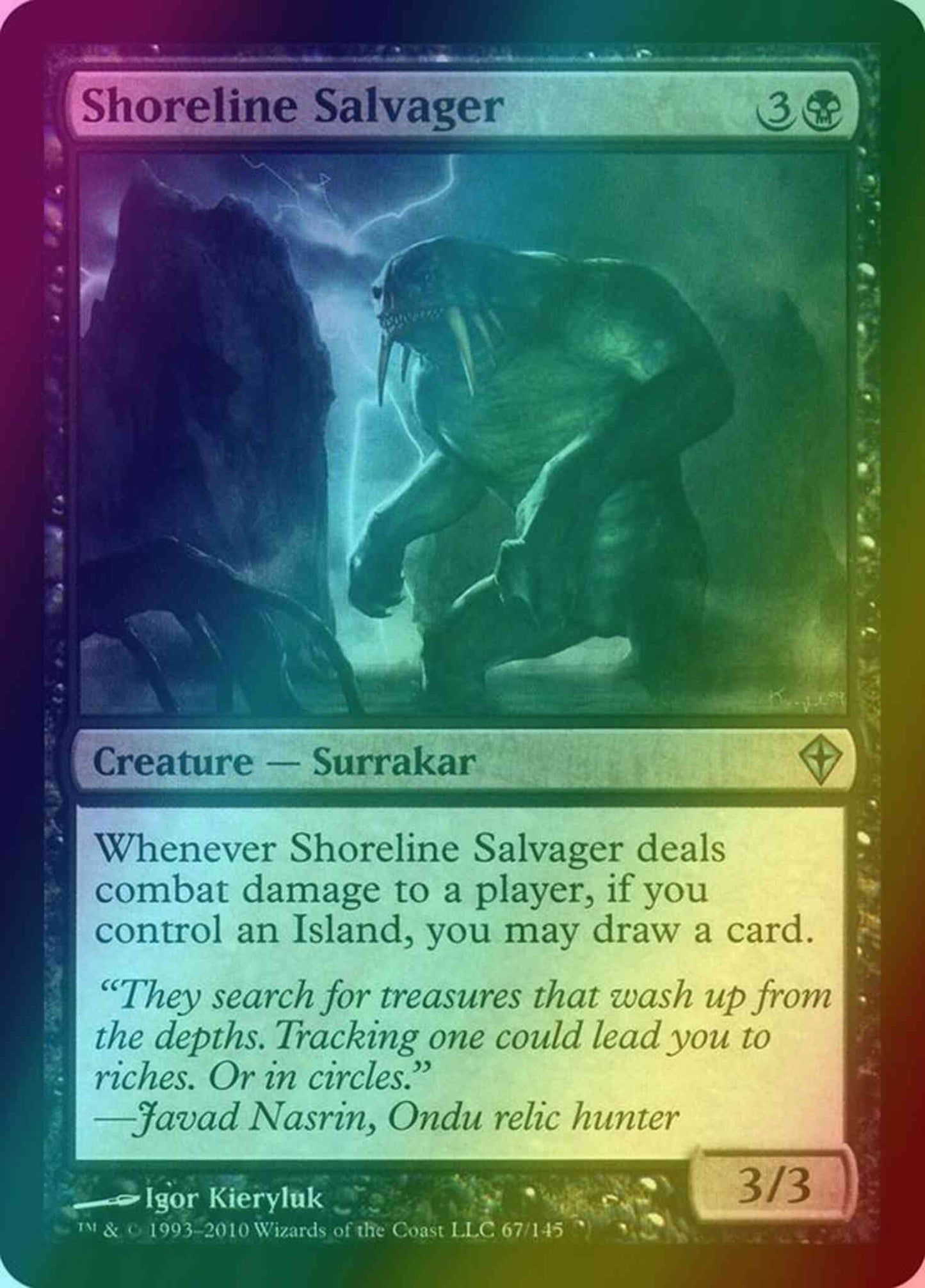 Shoreline Salvager [67] [Worldwake] [Foil]