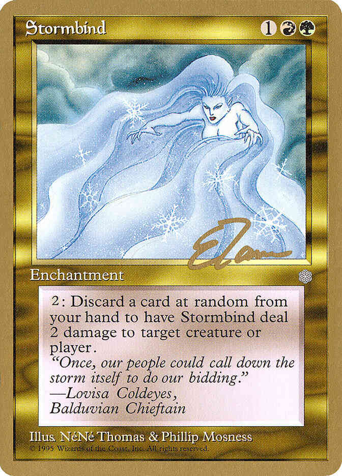 Stormbind [et304] [Eric Tam] [Pro Tour Collector Set] [Non-Foil]