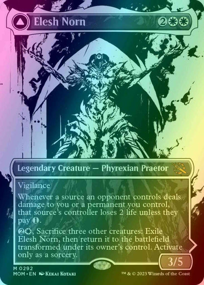 Elesh Norn // The Argent Etchings [292] [Planar Showcase] [March of the Machine] [Foil]