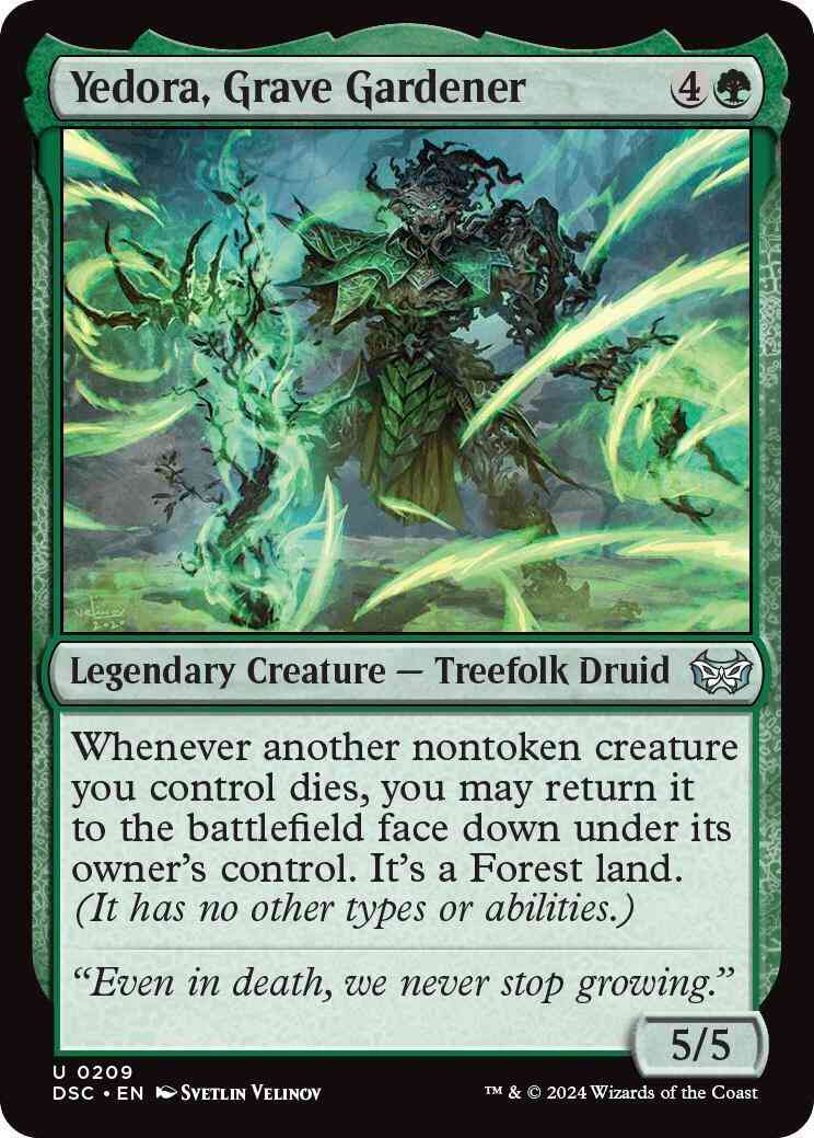 Yedora, Grave Gardener [209] [Duskmourn: House of Horror: Commander] [Non-Foil]