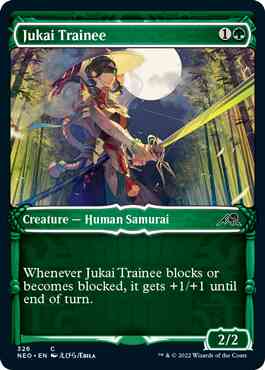 Jukai Trainee [326] [Samurai Showcase] [Kamigawa: Neon Dynasty] [Non-Foil]