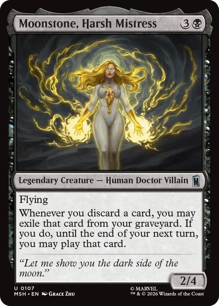 Moonstone, Harsh Mistress [107] [Marvel Super Heroes] [Non-Foil]