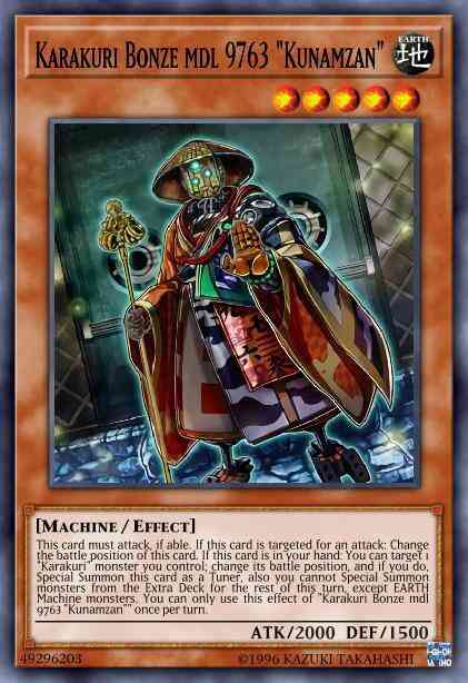 Karakuri Bonze mdl 9763 "Kunamzan" - IGAS-EN014 - Common - Unlimited