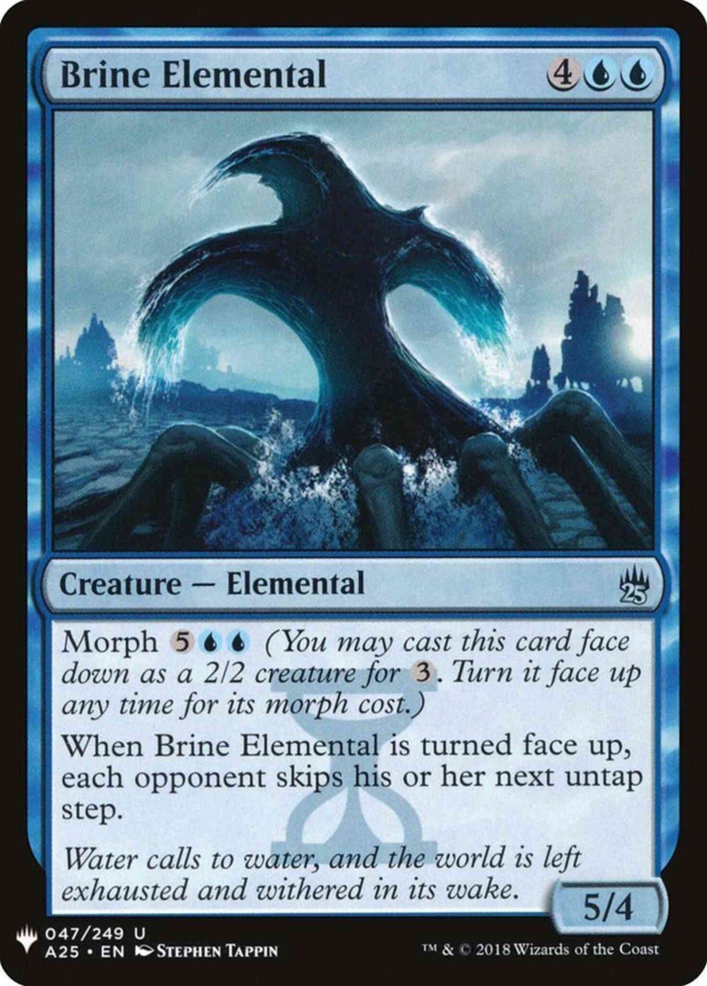 Brine Elemental [A25-47] [The List] [Non-Foil]