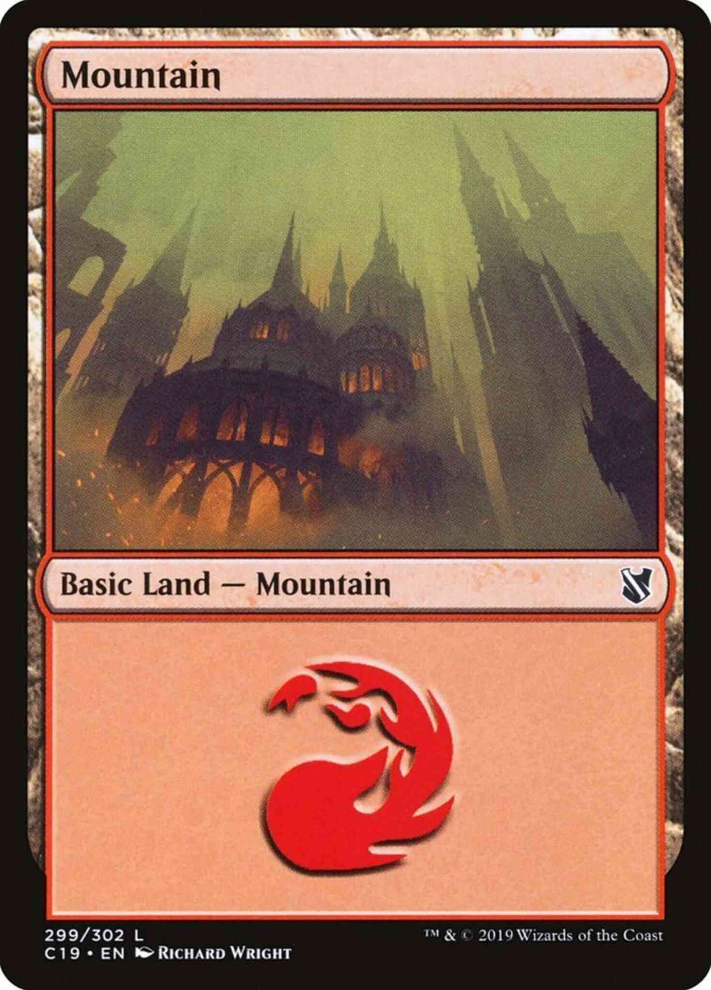 Mountain [299] [Commander 2019] [Non-Foil]