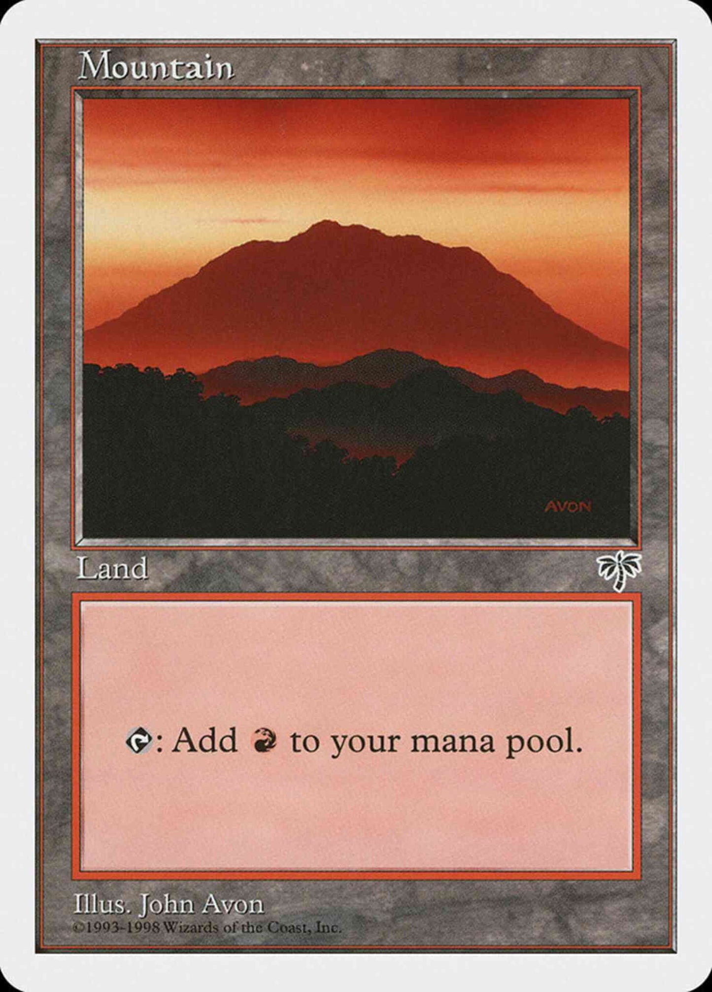 Mountain [83] [Mirage Set Symbol] [Anthologies] [Non-Foil]