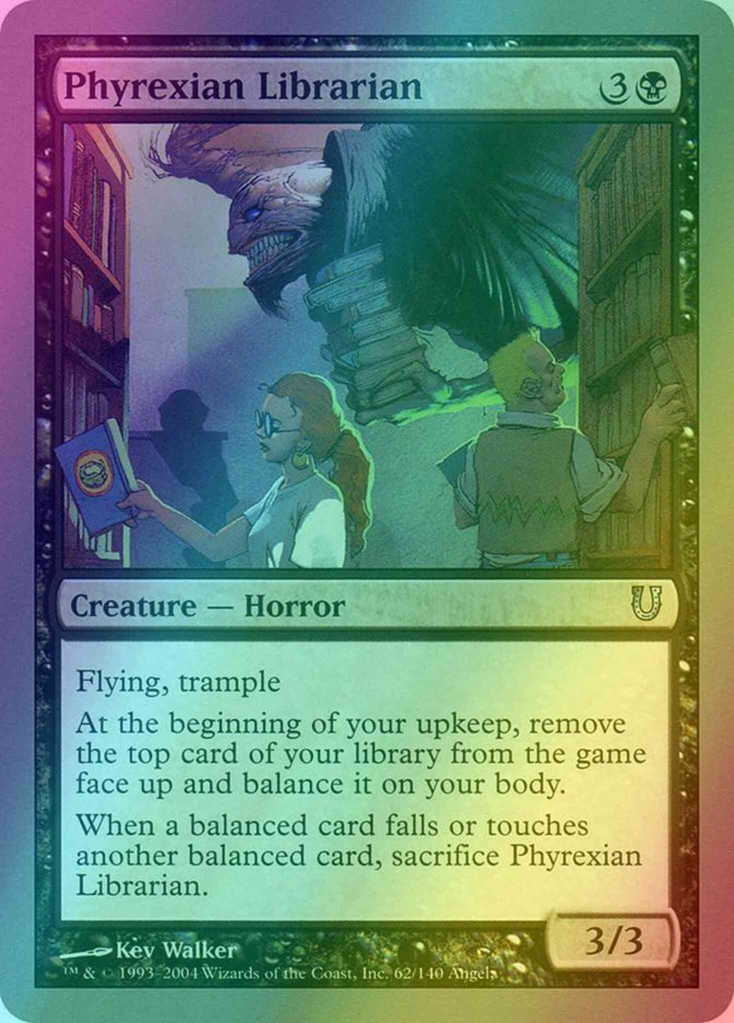 Phyrexian Librarian [62] [Unhinged] [Foil]