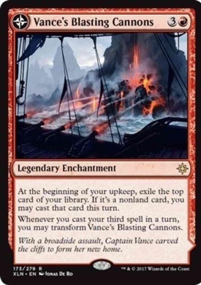 Vance's Blasting Cannons // Spitfire Bastion [173] [Ixalan] [Non-Foil]
