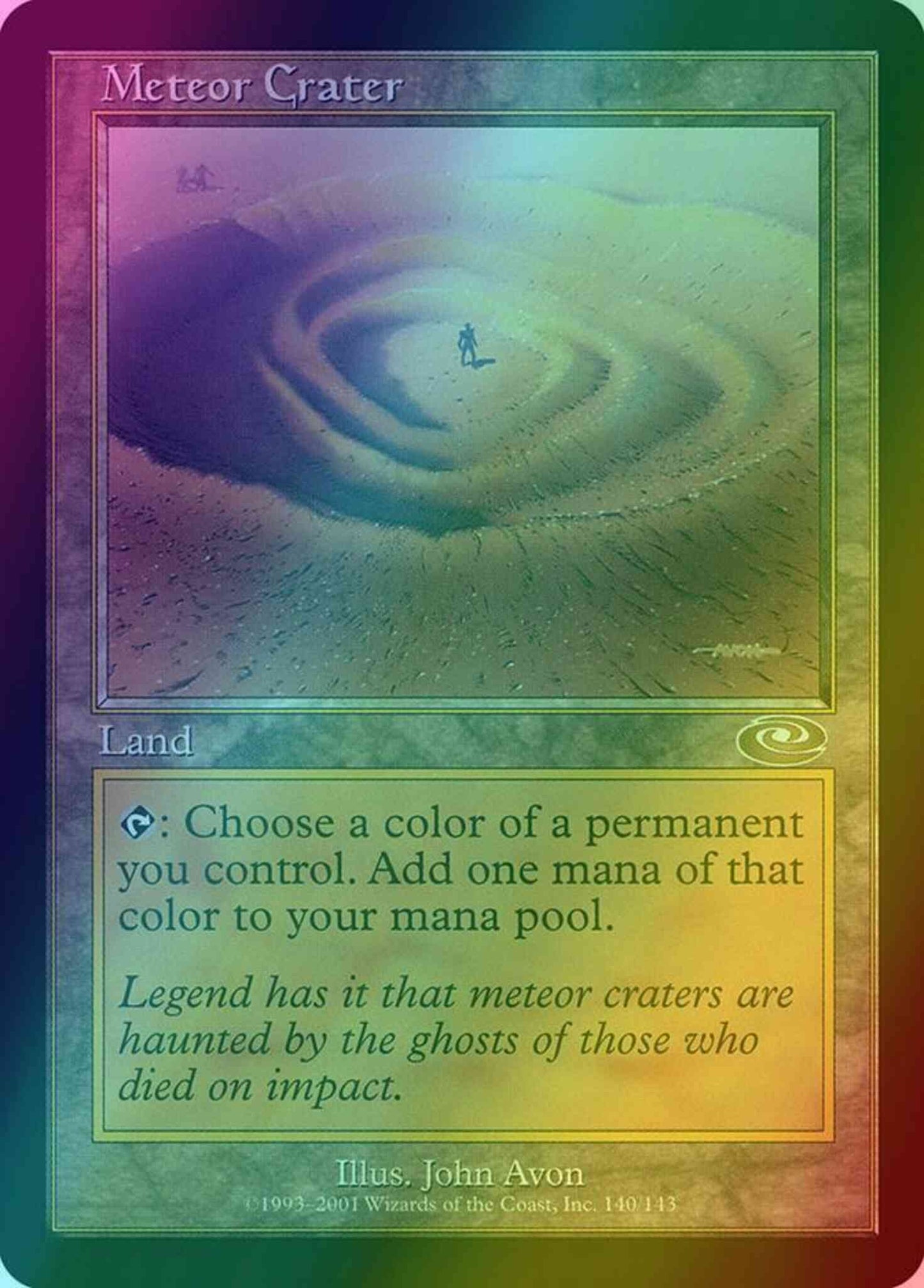 Meteor Crater [140] [Planeshift] [Foil]