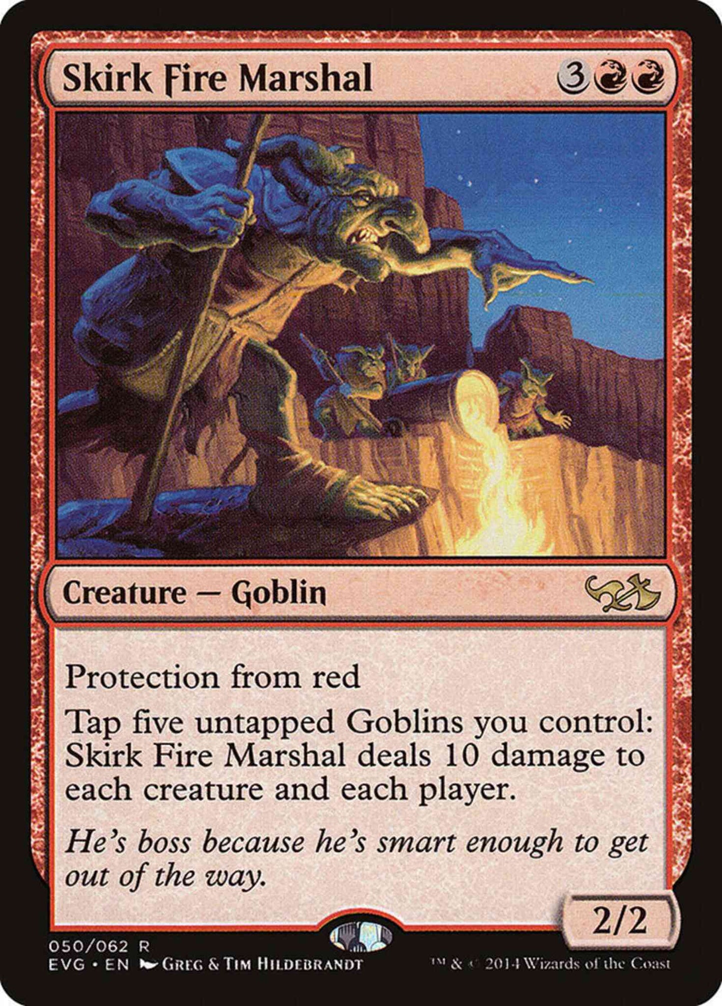 Skirk Fire Marshal [50] [Duel Decks Anthology: Elves vs. Goblins] [Non-Foil]