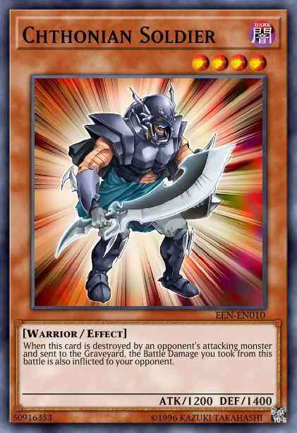 Chthonian Soldier - DR04-EN070 - Common - Unlimited