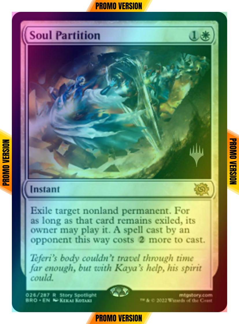Soul Partition [26p] [Promo Pack] [The Brothers' War: Promos] [Foil]