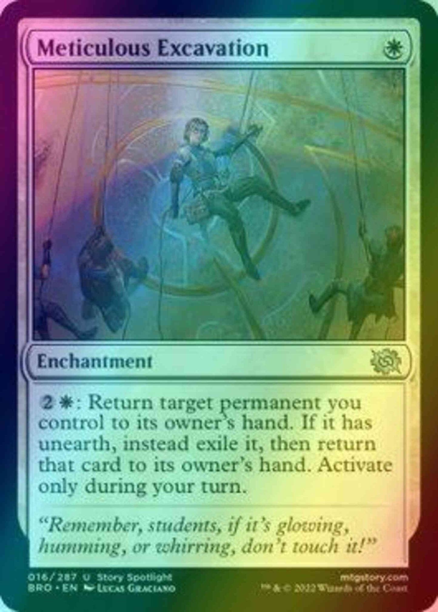 Meticulous Excavation [16] [The Brothers' War] [Foil]