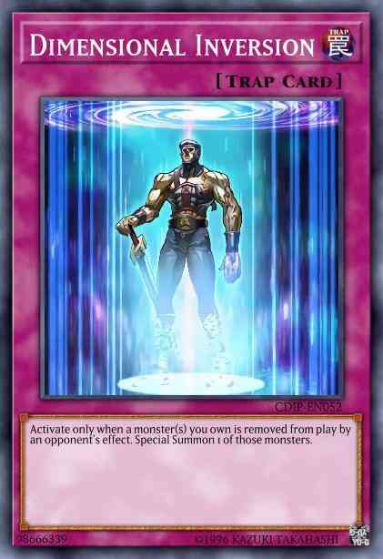 Dimensional Inversion - CDIP-EN052 - Ultimate Rare - 1st Edition