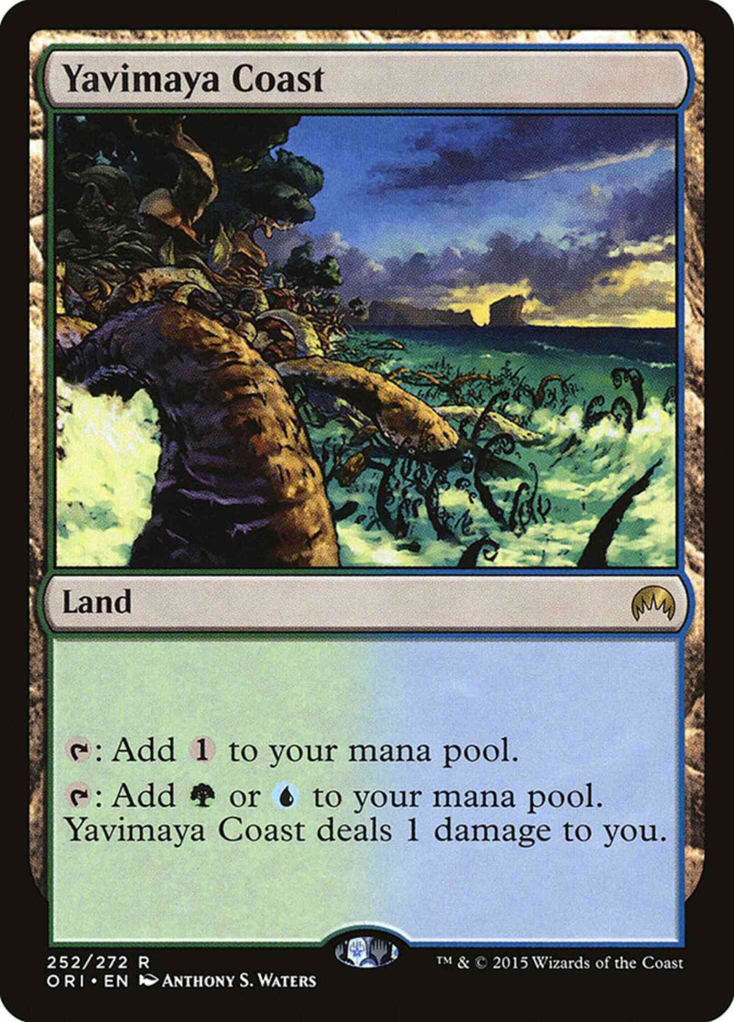 Yavimaya Coast [252] [Magic Origins] [Non-Foil]