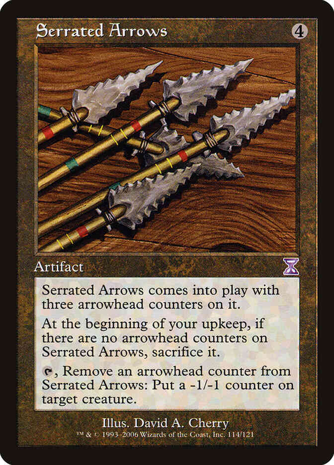 Serrated Arrows [114] [Time Spiral Timeshifted] [Non-Foil]