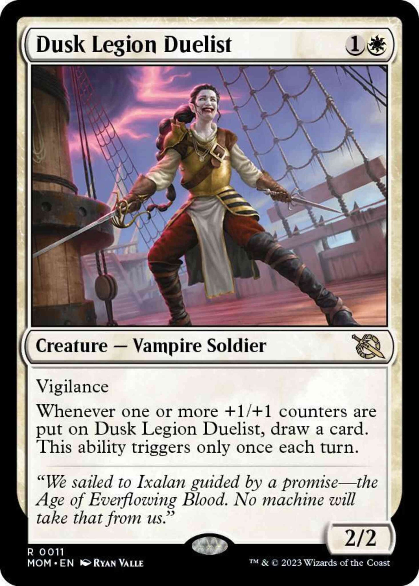 Dusk Legion Duelist [11] [March of the Machine] [Non-Foil]