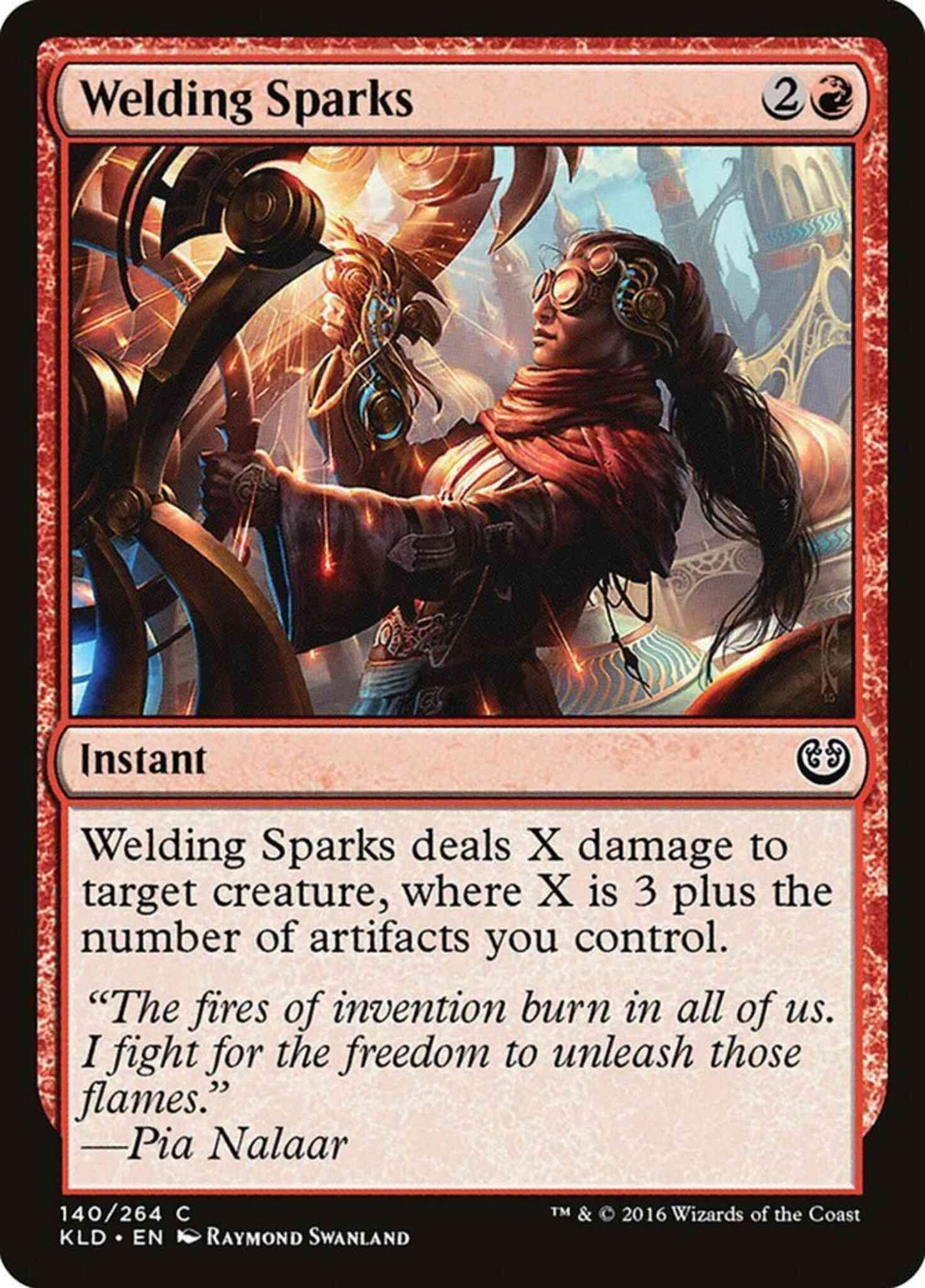 Welding Sparks [140] [Kaladesh] [Non-Foil]