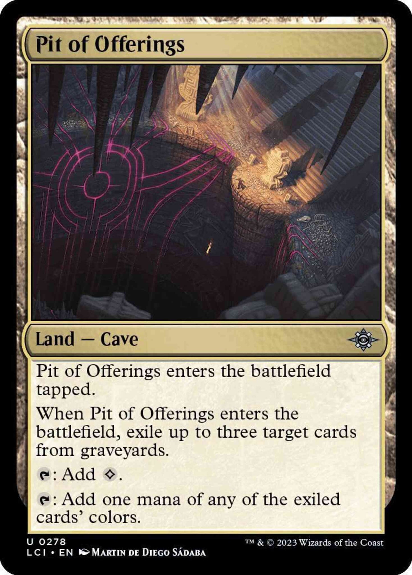 Pit of Offerings [278] [The Lost Caverns of Ixalan] [Non-Foil]