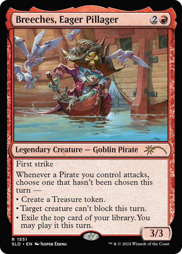 Breeches, Eager Pillager [1551] [Jesper Ejsing] [Secret Lair Drop] [Non-Foil]