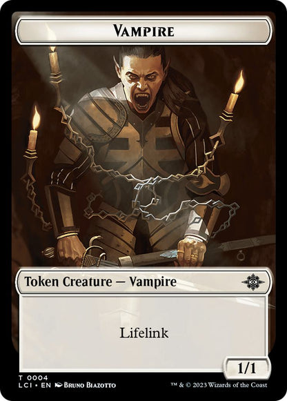 Bat Token (06) // Vampire Token (04) [The Lost Caverns of Ixalan: Tokens] [Non-Foil]