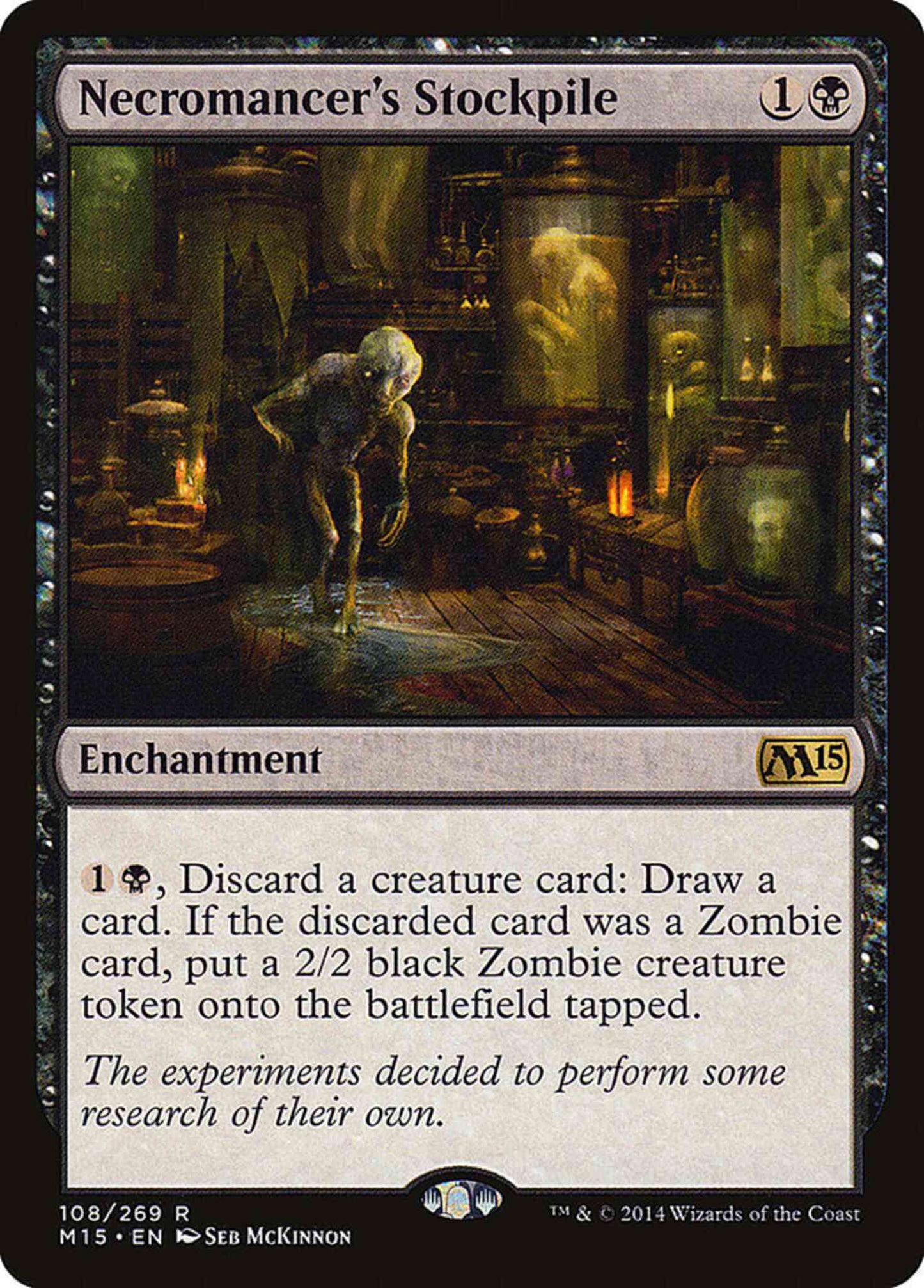Necromancer's Stockpile [108] [Magic 2015] [Non-Foil]