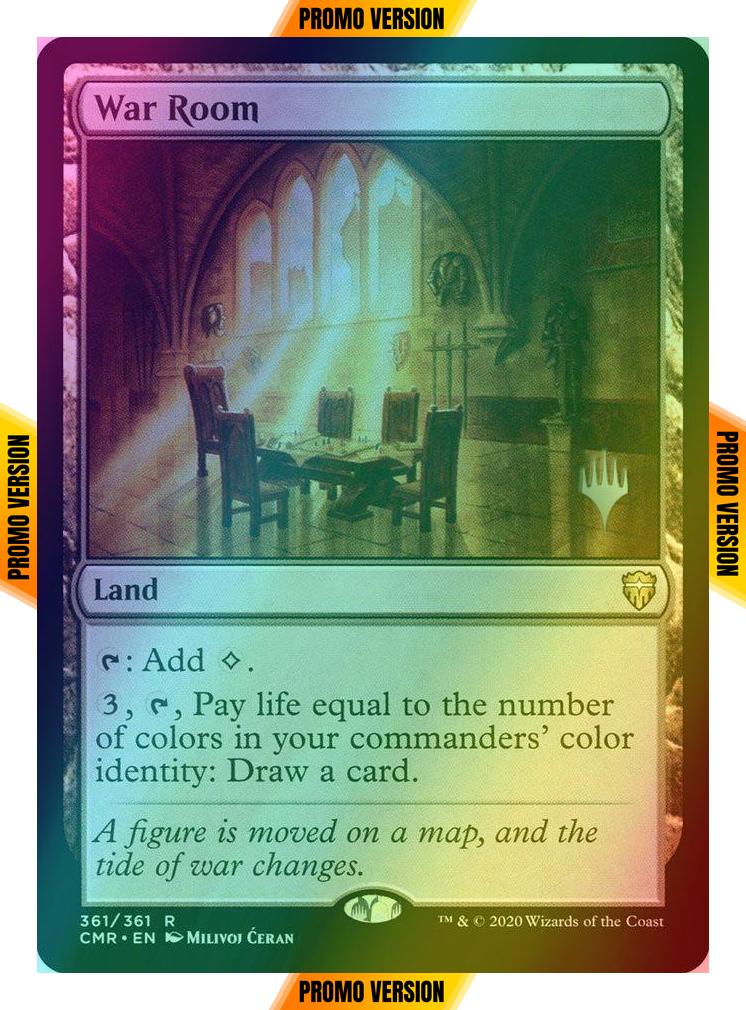 War Room [361p] [Promo Pack] [Commander Legends: Promos] [Foil]