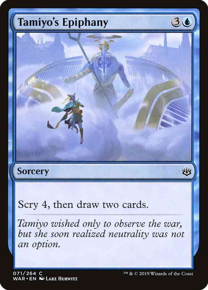 Tamiyo's Epiphany [71] [War of the Spark] [Non-Foil]