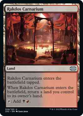 Rakdos Carnarium [329] [Double Masters 2022] [Non-Foil]