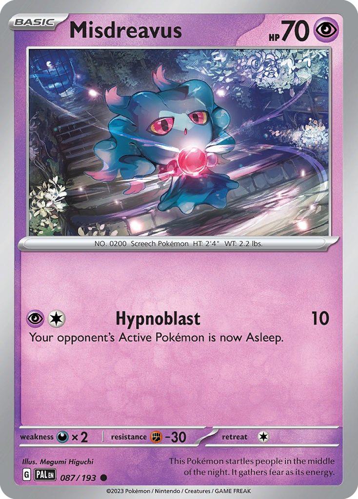 Misdreavus - 087/193 - Common [sv02-087] [Non-Holo]