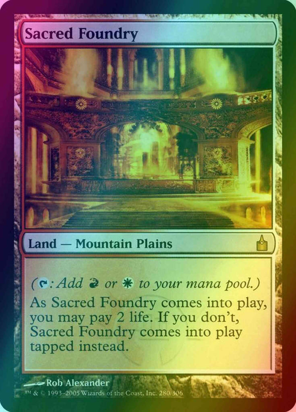 Sacred Foundry [280] [Ravnica City Of Guilds] [Foil]