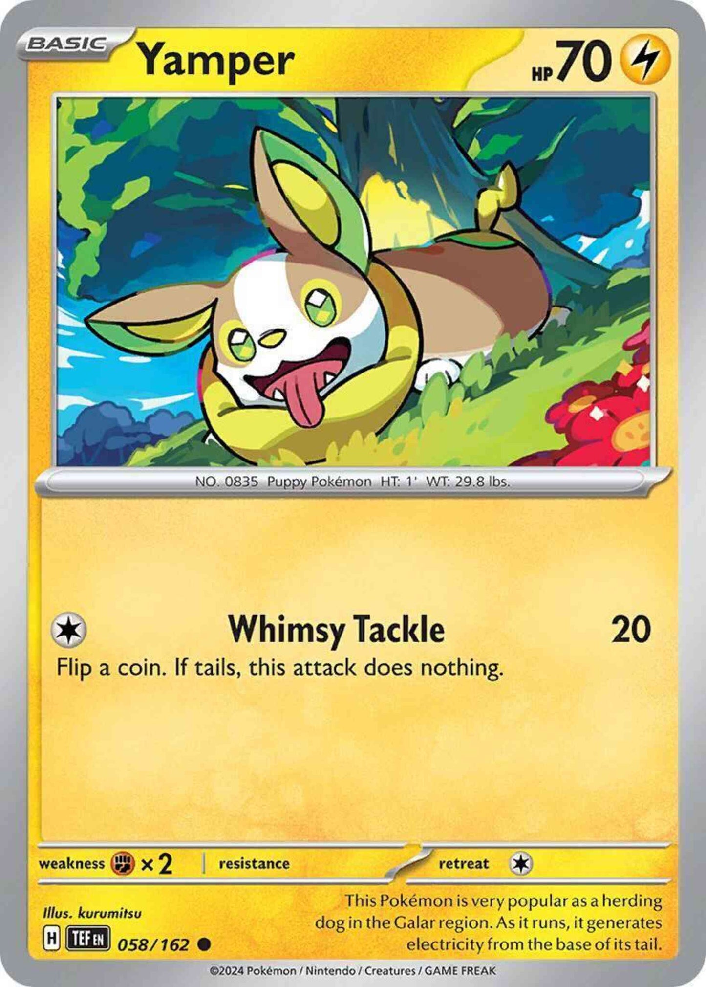 Yamper - 058/162 - Common [sv05-058] [Non-Holo]