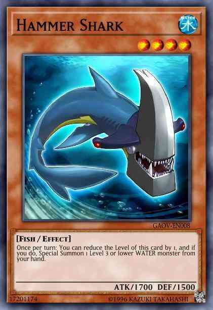Hammer Shark - GAOV-EN008 - Rare - 1st Edition