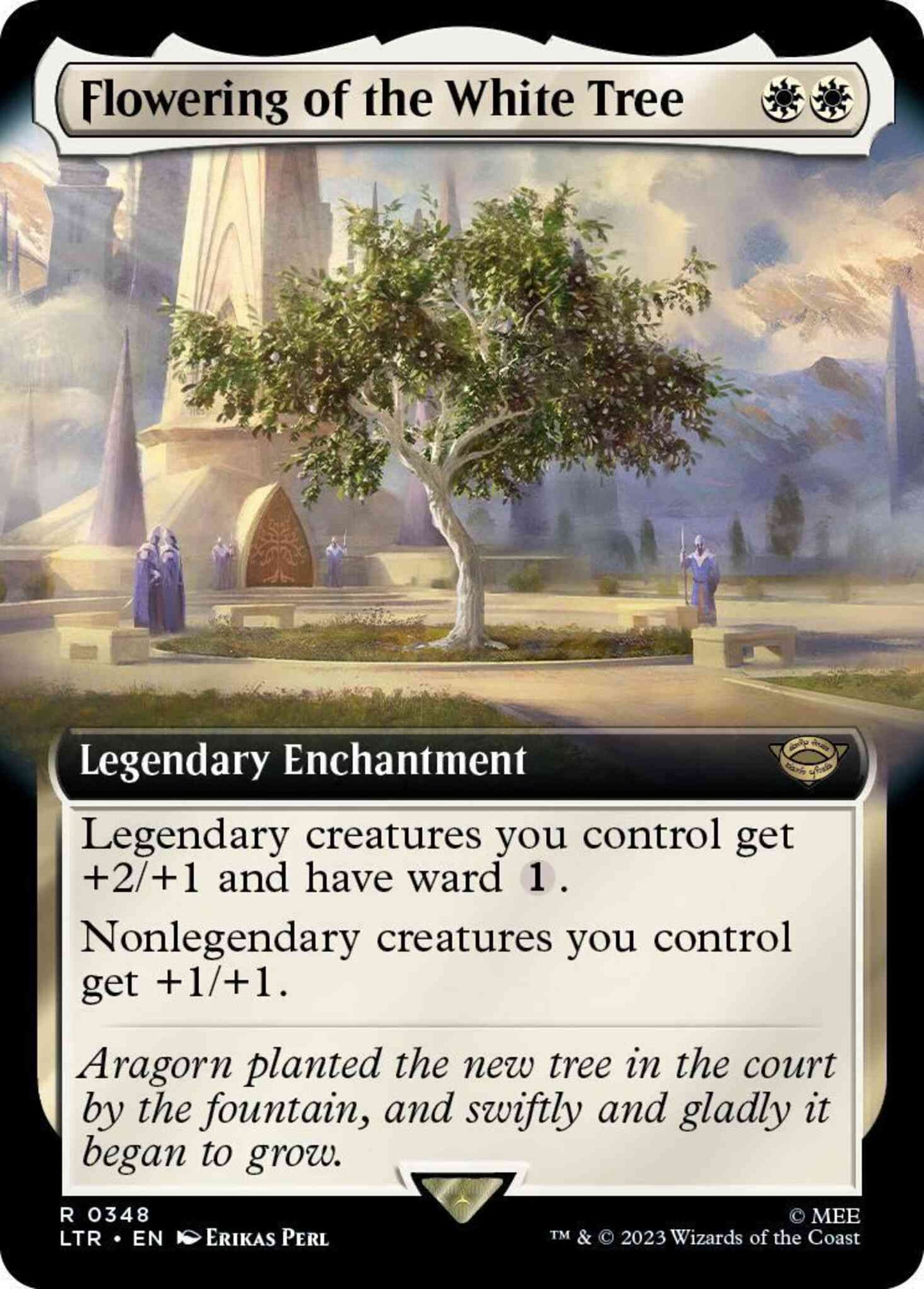 Flowering of the White Tree [348] [Extended Art] [The Lord of the Rings: Tales of Middle-earth] [Non-Foil]