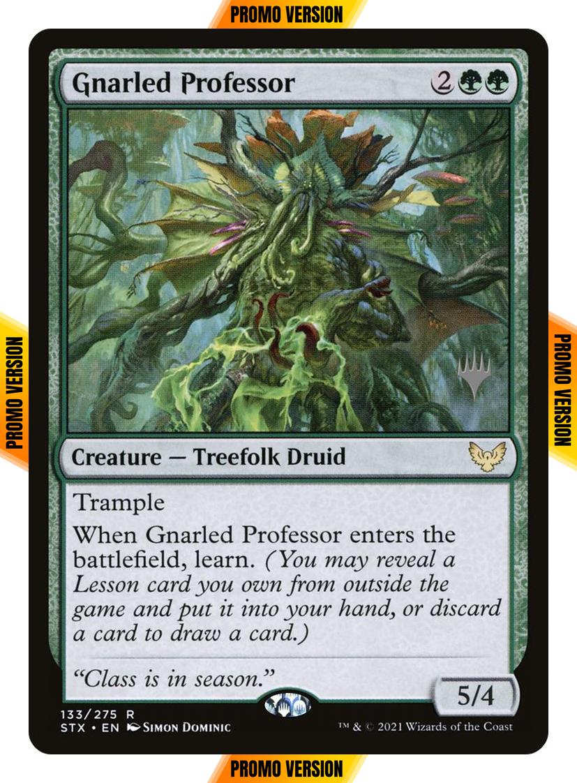 Gnarled Professor [Promo Pack] [133p] [Strixhaven: School of Mages Promos] [Non-Foil]