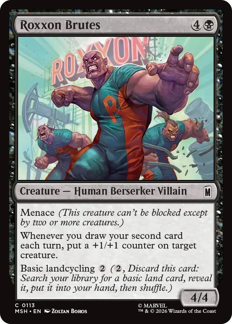 Roxxon Brutes [113] [Marvel Super Heroes] [Non-Foil]