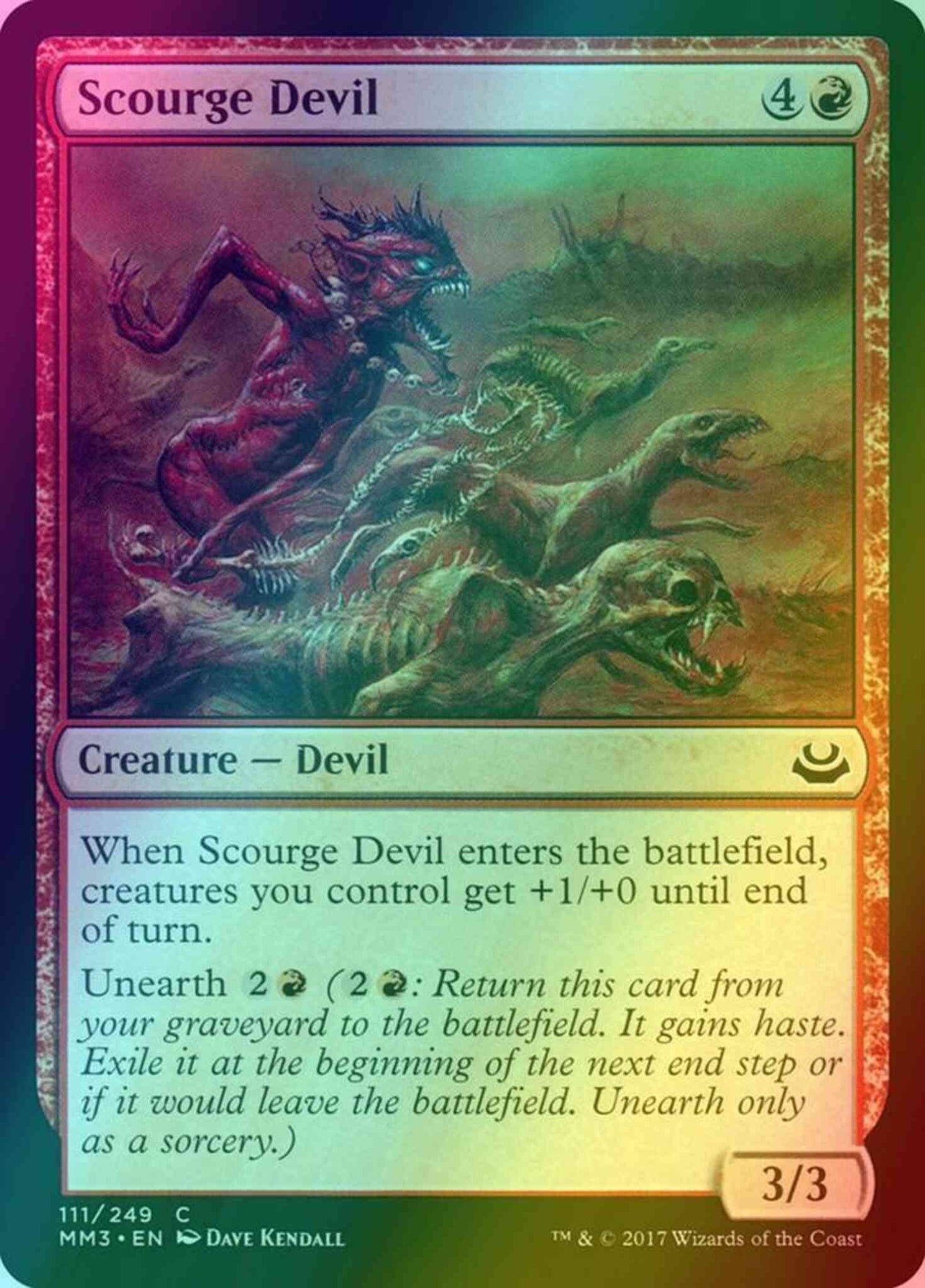 Scourge Devil [111] [Modern Masters 2017] [Foil]