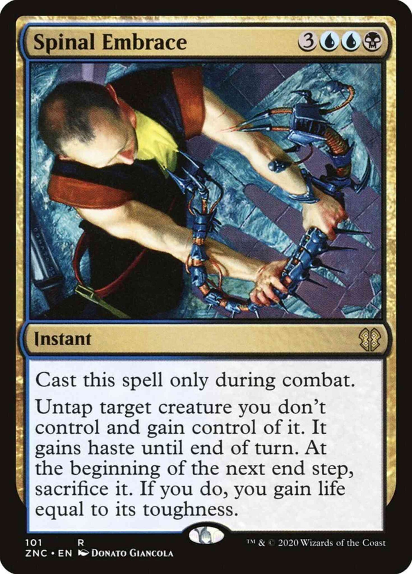 Spinal Embrace [101] [Zendikar Rising Commander] [Non-Foil]