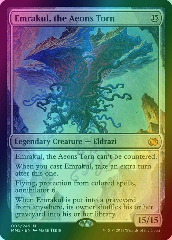 Emrakul, the Aeons Torn [3] [Modern Masters 2015] [Foil]
