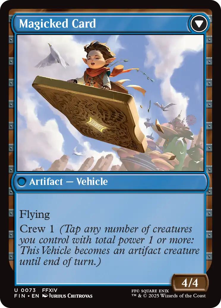Sidequest: Card Collection // Magicked Card [73] [FINAL FANTASY] [Non-Foil]