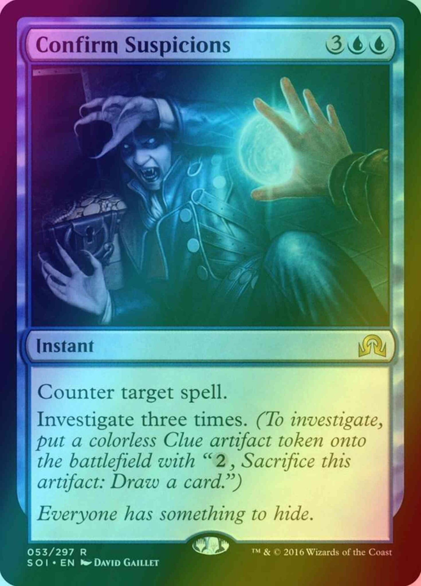 Confirm Suspicions [53] [Shadows over Innistrad] [Foil]