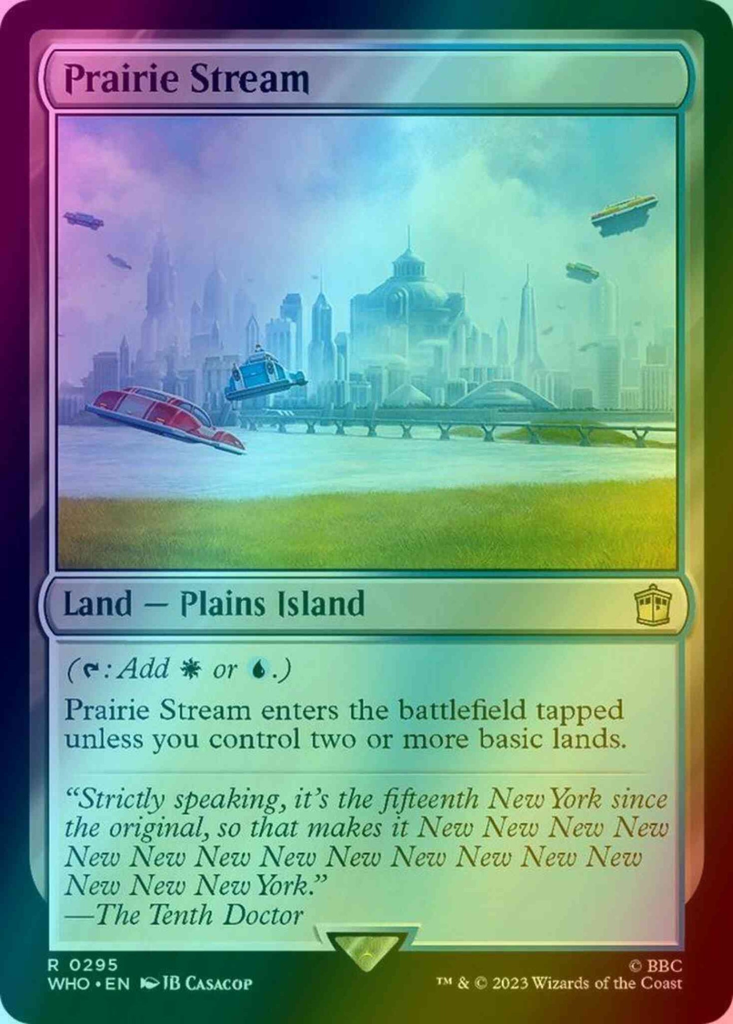 Prairie Stream [295] [Universes Beyond: Doctor Who] [Foil]