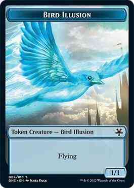 Bird Illusion Token (04) // Demon Token (06) [Game Night: Free-for-All: Tokens] [Non-Foil]